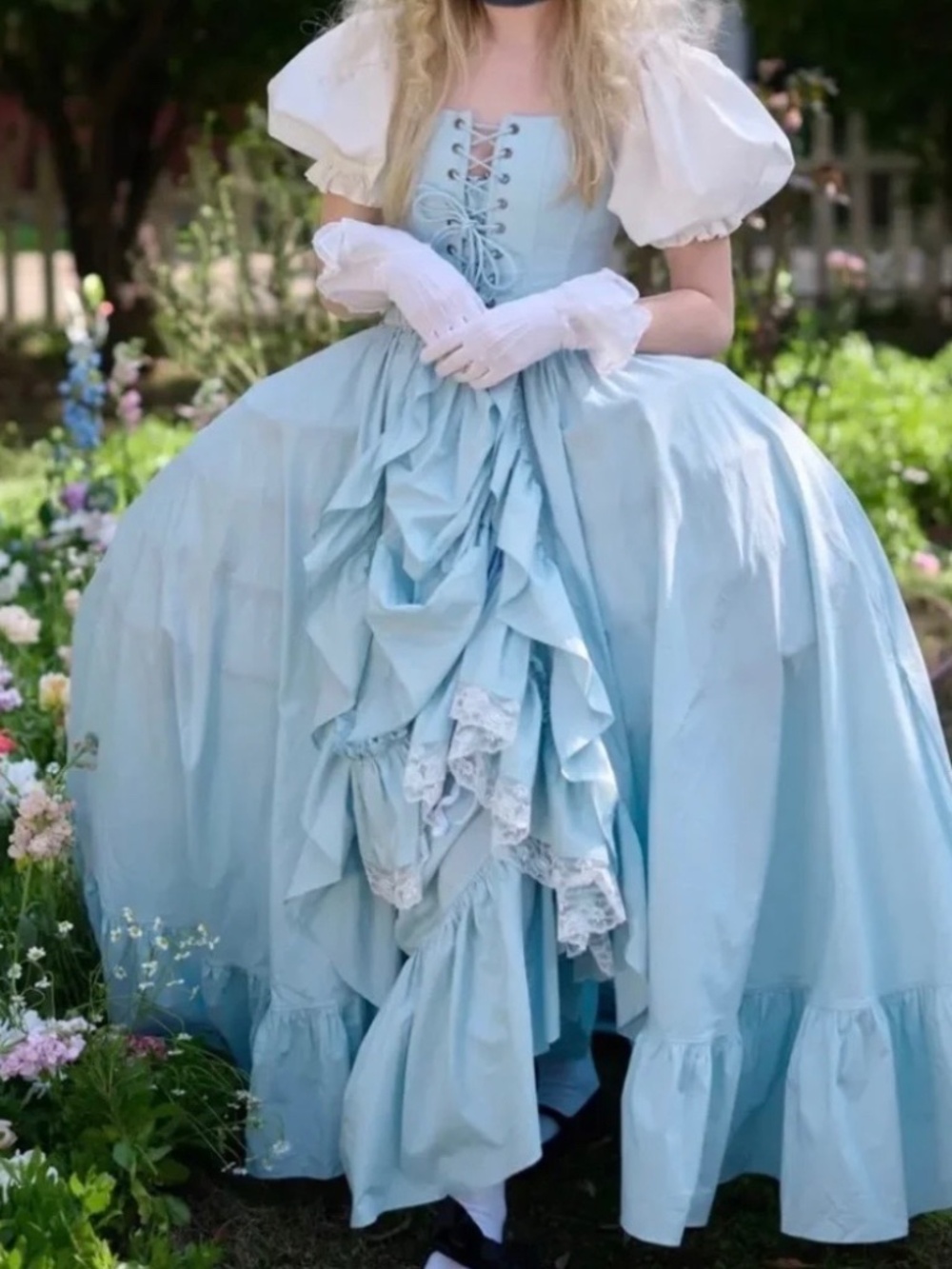 Selkie Ella Blue Duchess Tournure 5x BNWT